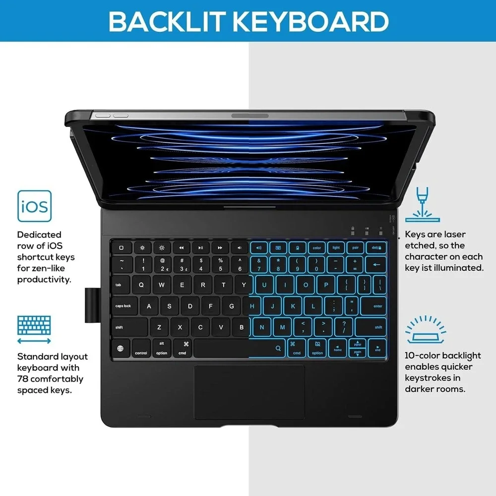 Keyboard Case for iPad Air 11